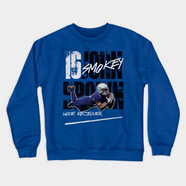 John Brown Buffalo Smokey Crewneck Sweatshirt by Chunta_Design